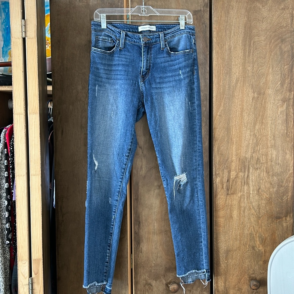 Flying Monkey skinny rough hem jeans 29
